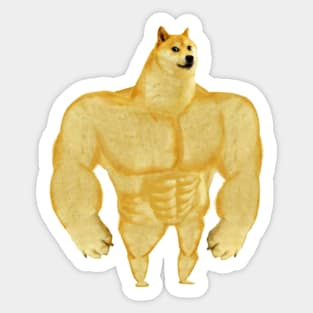 Swole Doge Sticker